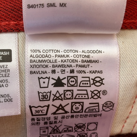 NWOT All cotton Levi’s 501 XX jeans. Unique color. 34x34 - Picture 6 of 11